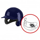 BMC 2020 유소년 헬멧 안면보호대 탈부착가능 (남색)