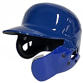 엑스필더 초경량 헬멧 (유광 청색) 양귀 + 검투사 좌귀/우타