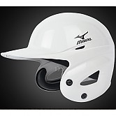 [1DJHH11101] 미즈노 헬멧 (백색) 양귀