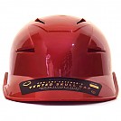 [WB57292] 이보쉴드 PRO-SRZ 벤티드 스컬캡 포수헬멧 (유광적색)