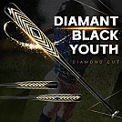 [디아멍 블랙] 와니엘 유소년 알루미늄배트 (-10) 1.21KBN 인증