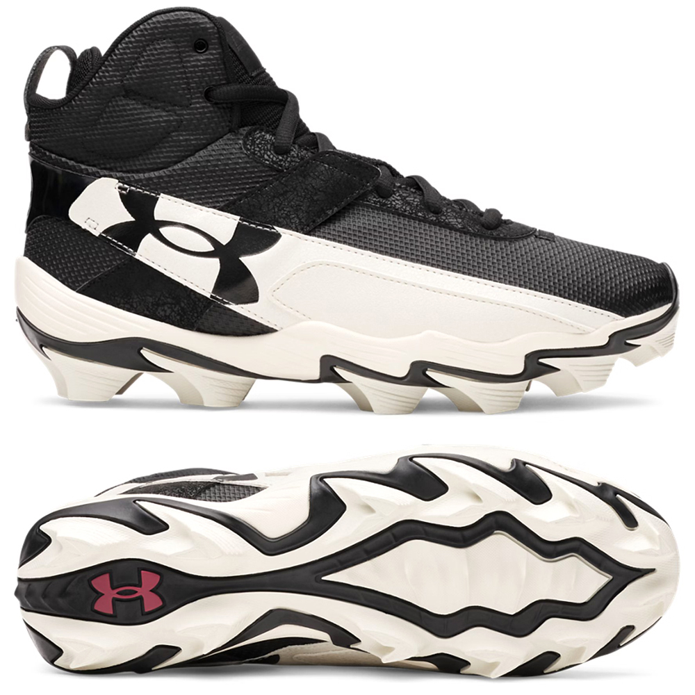 [6000707-001] 언더아머 하퍼10 발목 포인트화 (검정)