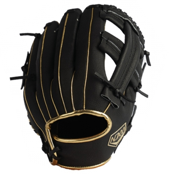 [이지캐치] 녹스 내야 십자웹 (검+골드) 11인치