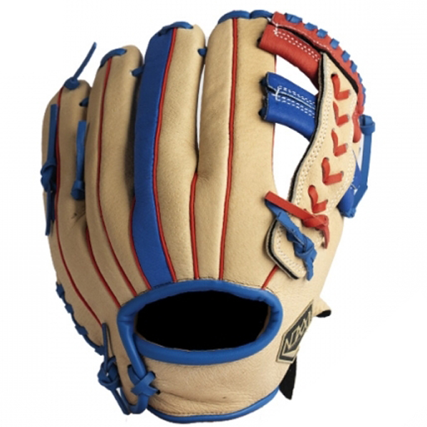 [이지캐치] 녹스 내야 십자웹 (베이지+적+청) 11인치