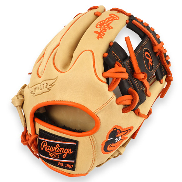 [GHW5GMX 205W-2-BAL]  Rawlings 게이머 XLE 내야 (베이지+검+오렌지) 11.75인치