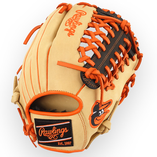 [GHW5GMX 206-4-BAL] Rawlings 게이머 XLE 내야 (베이지+검+오렌지) 12인치