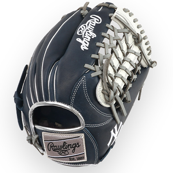 [GHW5GMX N65-4V-NYY] Rawlings 게이머 XLE 내야 (검+백+회색) 11.75인치