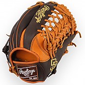 [GHW5GMX N65-4V-SPD] Rawlings 게이머 XLE 내야 (진갈색+오렌지) 11.75인치