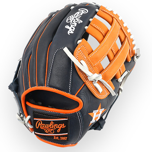 [GHW5GMX NA-6-HOU] Rawlings 게이머 XLE 내야 (검+오렌지+백) 12인치