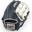 [GHW5GMX NA-6-NYY] Rawlings 게이머 XLE 내야 (검+백+회색) 12인치