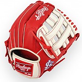 [GHW5GMX NA-6-STL] Rawlings 게이머 XLE 내야 (적+백) 12인치