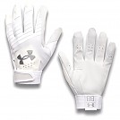 [6000255-100] 언더아머 유소년 배팅장갑 (백색)