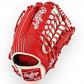 [GHW5GMX Y70-4V-STL] Rawlings 게이머 XLE 외야 (적+백) 13인치