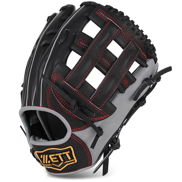 [박찬호4 모델] ZETT 선수보급 내야 (검+회색) 11.75인치