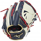 [34301] 미즈노 글로벌 엘리트 콜렉션 올라운드/투수 (남+실버+적끈) 12인치